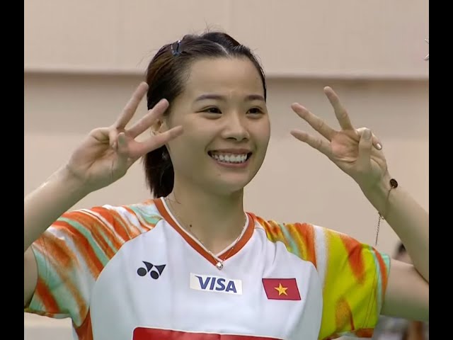 HIGHLIGHT NGUYEN Thuy Linh (VIE) vs Kaoru SUGIYAMA (JPN) | YONEX - SUNRISE Vietnam Open 2024 | Final