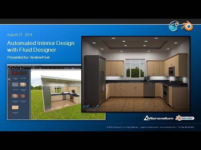 Fluid Designer Tutorial - Kitchen Design