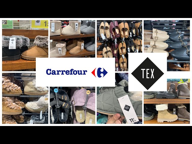 CARREFOUR TEX 🔥🛒 CALZADO, BOTAS, BOTINES, ZAPATILLAS DE CASA..novedades 2022 @elarmariodeamuna