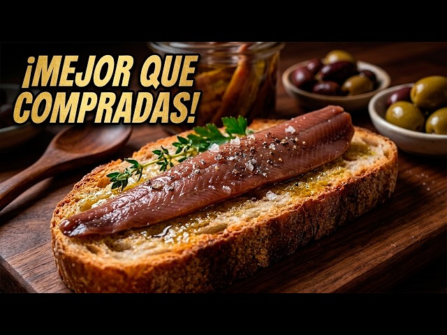 How to make homemade salted anchovies ▶ Effortlessly