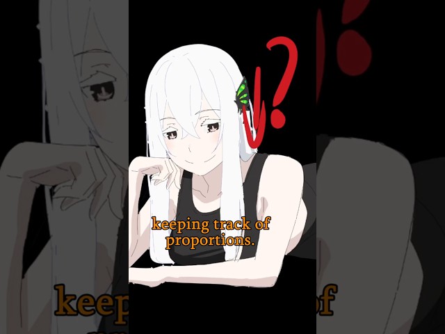 Mistake When Drawing Body - Quick Art Tips #art #sketch #shorts #tutorial #drawingtutorial #anime