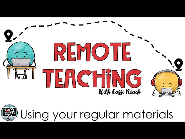 Remote Learning FREE Workshop - Lesson 5 - Communication with Students in Remote Learning