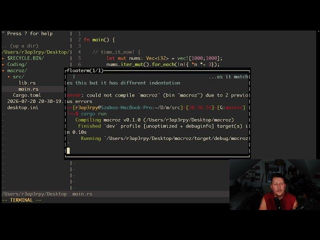 Rust - Playing with Macros