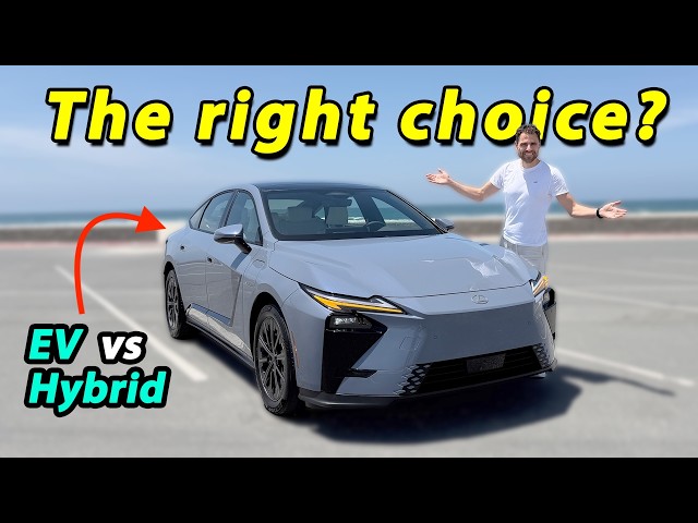 all-new Lexus ES driving REVIEW 2027 EV vs Hybrid - ES and LS in one car to beat Audi BMW Mercedes?
