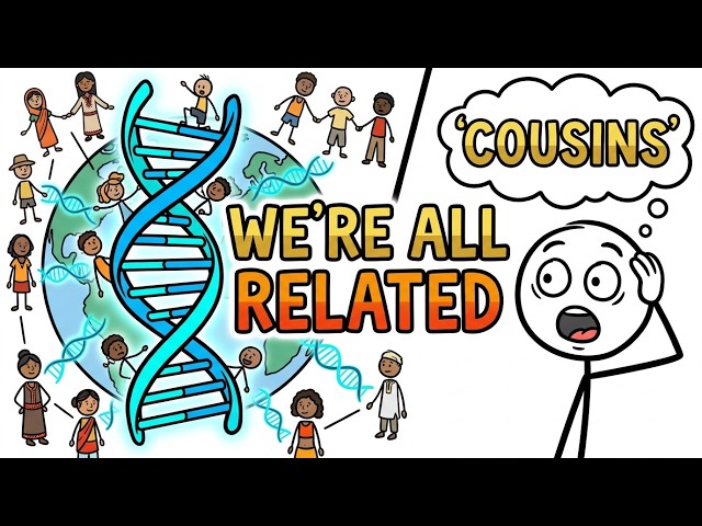 You're Cousins With Everyone Alive Right Now (Genetic Science Explained)