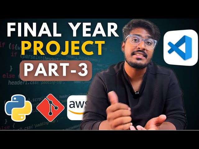 Final year PROJECT building with AI | Build a resume worthy and placement ready project