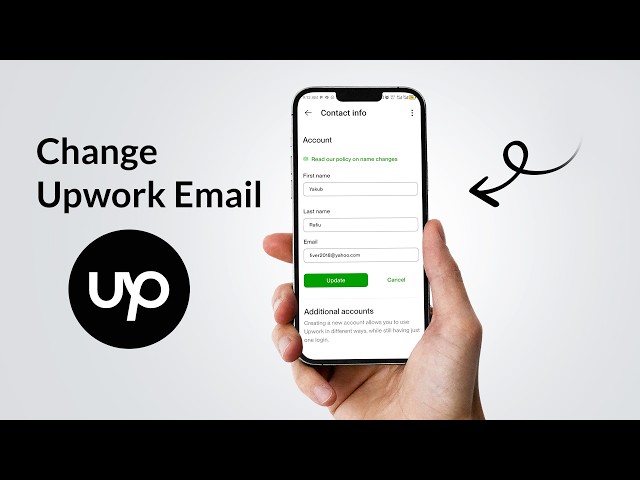 How to Change Your Upwork Account Email