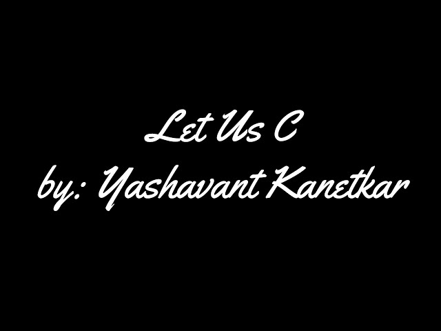 Let Us C solutions: Chapter 1
