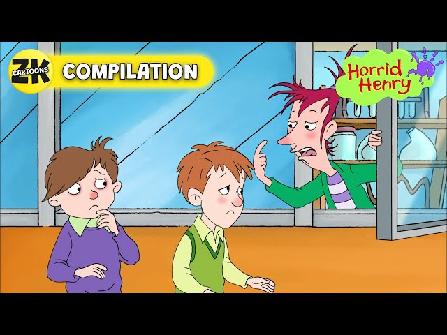 Detention Disaster & Code Cracking Fun | S3 EP41–42 | Horrid Henry | FULL EPISODE Compilation