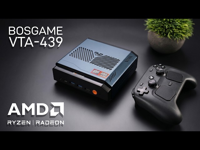 Bosgame VTA439 Mini PC First Look! The New Ryzen AI HX 470 Is Here