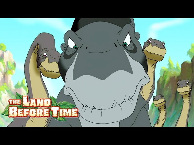 Chomper Upsets the Longnecks 🦕 | The Land Before Time