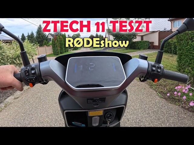 Ztech 11 Spark test- RØDEshow - MOTOVLOG -