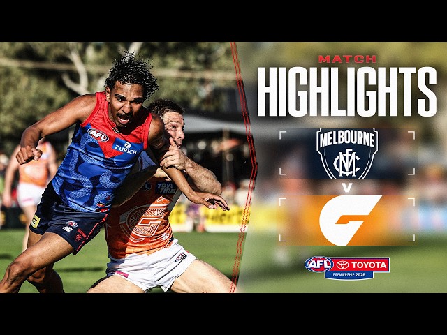 Melbourne v GWS Giants Highlights | Round 12, 2026 | AFL