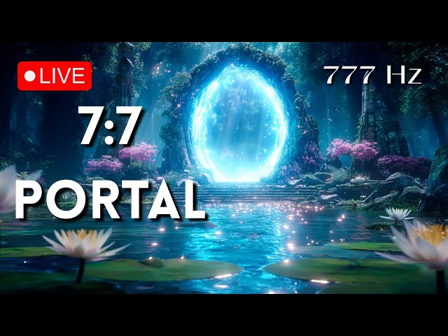 7/7 PORTAL • MANIFEST YOUR DREAM LIFE • 777Hz • MIRACLE FREQUENCY