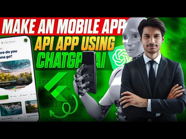 Make Amazing App API App Using ChatGPT & Flutter IDE in 8 MIN!!