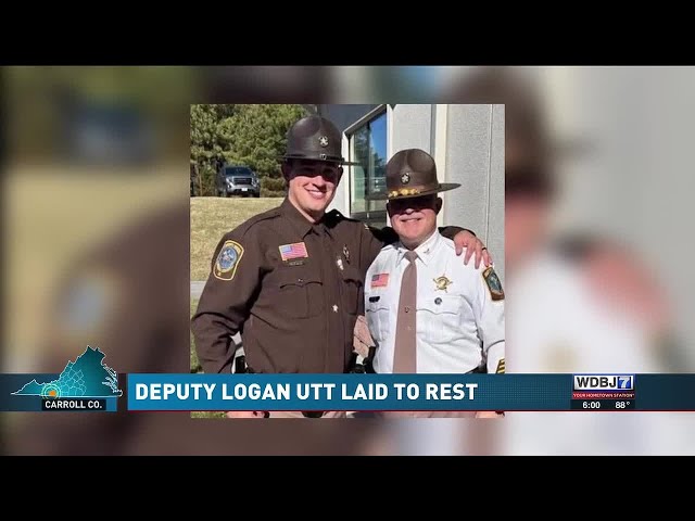 Carroll County Deputy Logan Utt Laid to Rest