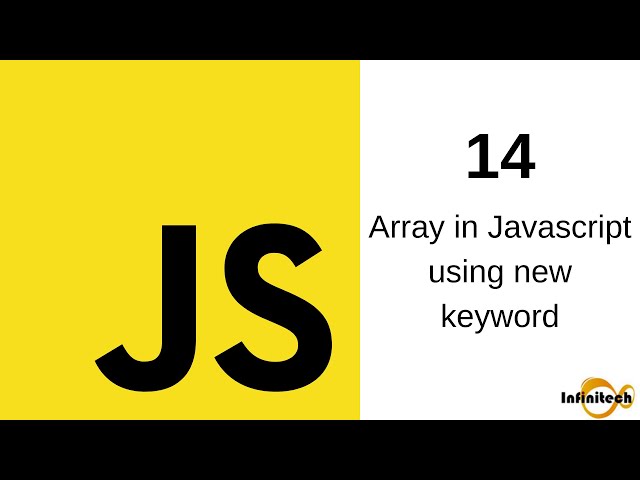 Javascript Tutorial in Hindi - 14 Program to generate or create an array using new keyword
