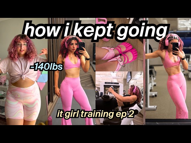 how to stay consistent when you have ZERO motivation | it girl training ep 2