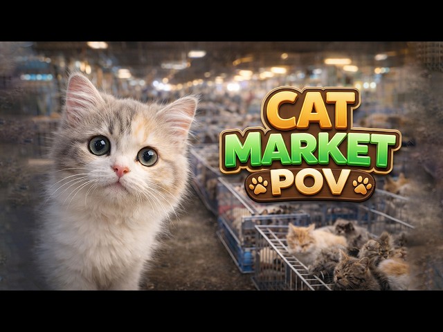 Cat Market Live 🐾 Tiny Kittens Up Close