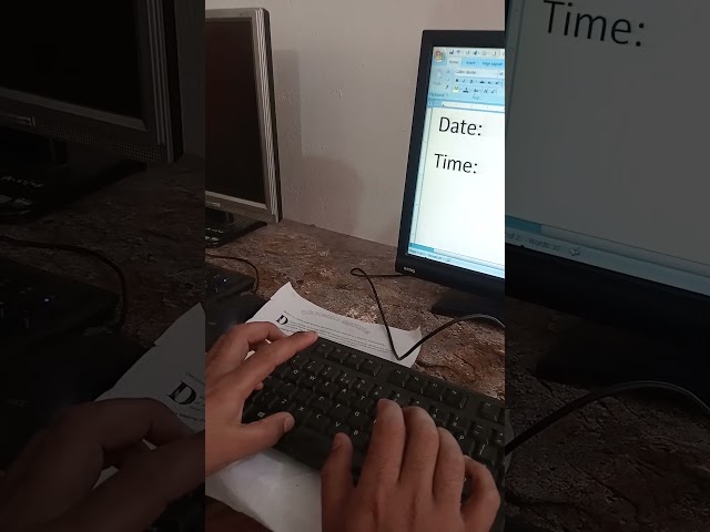 How we insert Date and time in MS word Pattika #Admissions2025 #msword