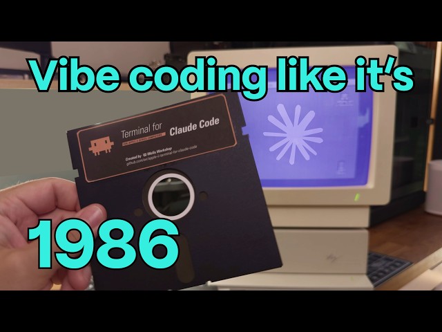 I Put Claude Code on a Floppy Disk