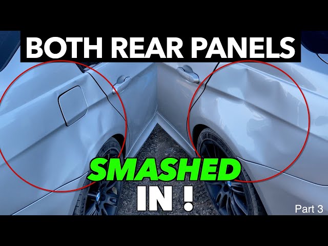 Mastering Paintless Dent Removal | Repairing 2 Quarter Panels On A Bmw
