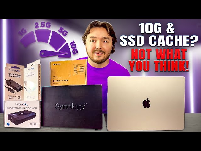 Adding an SSD Cache to Your NAS is a BIG Performance Boost...Kind of?