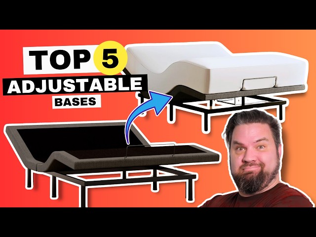 Best Adjustable Bases 2026 - My Top 5 Adjustable Bed Frames!