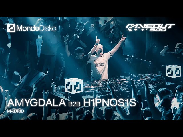 AMYGDALA B2B H1PNOS1S @ Mondo Disko X Raveout500 | NYD 2026 Madrid