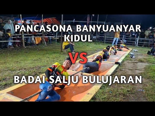 BADAI SALJU BULUJARAN VS PANCASONA BANYUANYAR KIDUL KELAS 55KG TARIK TAMBANG GUNUNGGENI PROBOLINGGO
