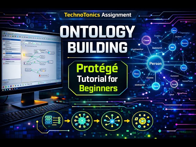 Protégé Ontology Tutorial | Build Your First Ontology Step-by-Step | Technotonics