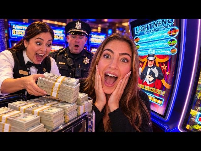 Police SURROUNDED Us During Our BIGGEST Gamble EVER at the World's Largest Casino!