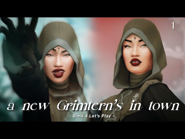 from SERIAL KILLER to... Grimtern? || Sims 4 Life & Death Expansion Pack Gameplay || solita sims