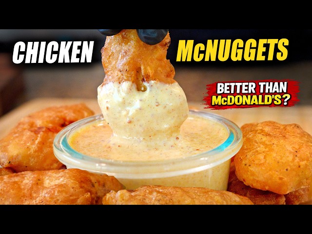 Copycat McDonald's Chicken McNuggets (Better Than The Original)