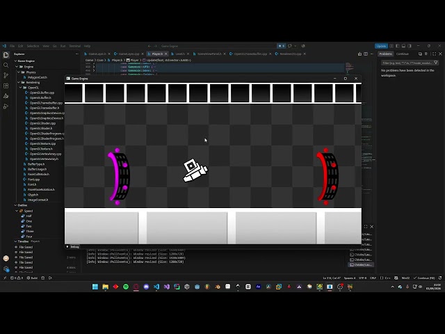 C++/OpenGL Geometry Dash Recreation Project