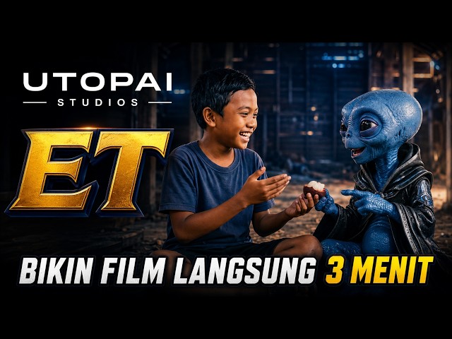 UTOPAI STUDIO - Bikin Film AI Langsung 3 Menit Kualitas 4K