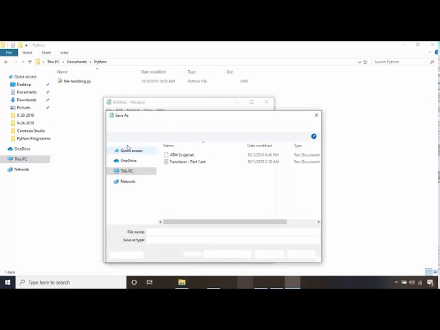 Python: File Handling - Part 1