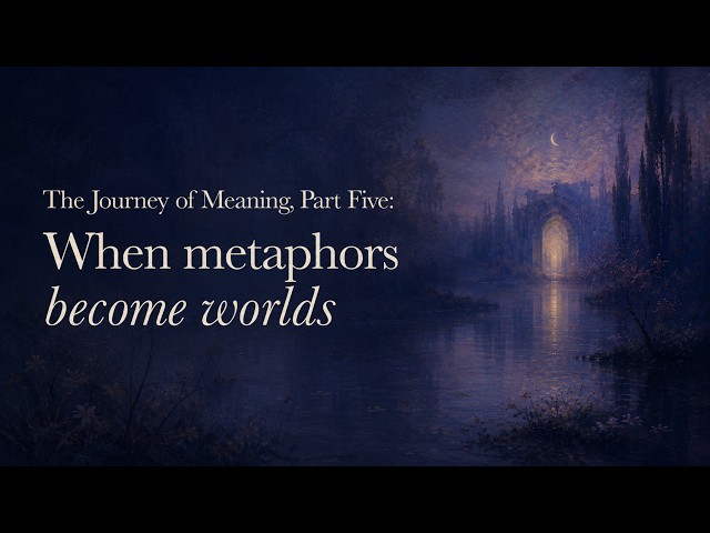 The Journey of Meaning. Part Five: When metaphors become worlds
