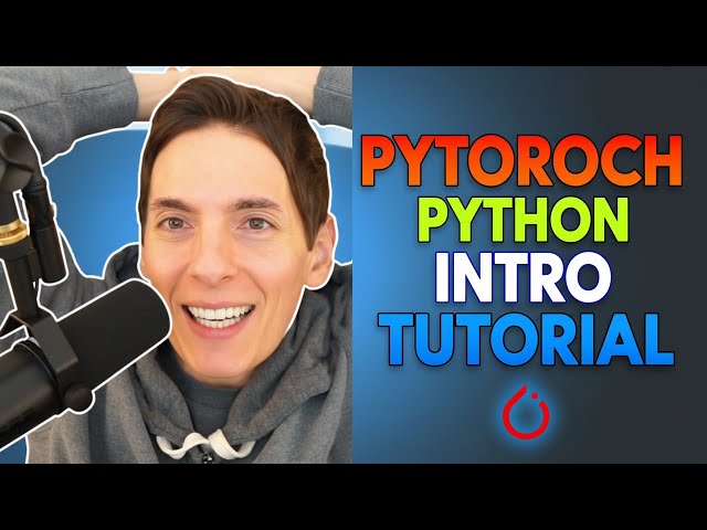 PyTorch Python Introduction Tutorial