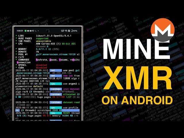 Mining XMR on Android with Termux in 2025 | By Technolex