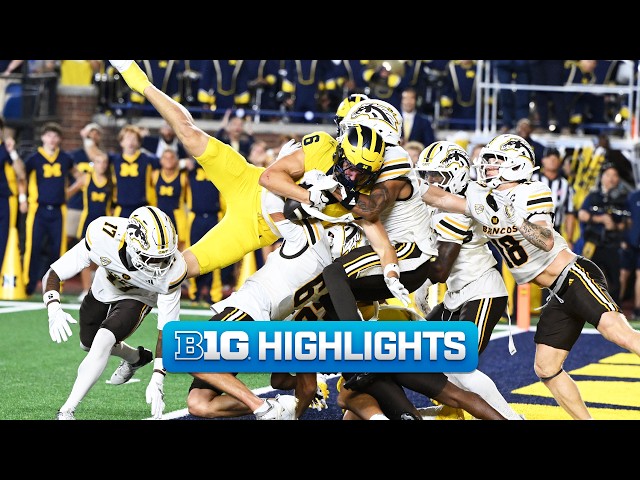 Western Michigan at Michigan | HIGHLIGHTS | Big Ten Football | 09/05/2026