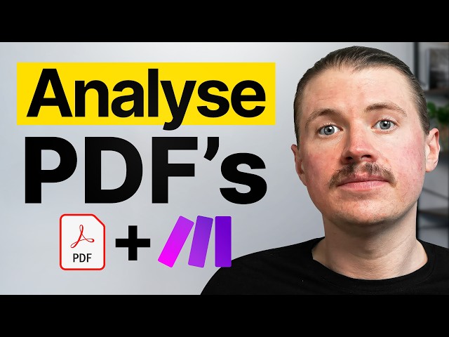 Automate PDF Analysis with AI: Make & Anthropic Tutorial