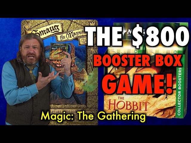 Let's Play The $800.00 (now $900.00) Collector Booster Box Game! The Hobbit | Magic: The Gathering