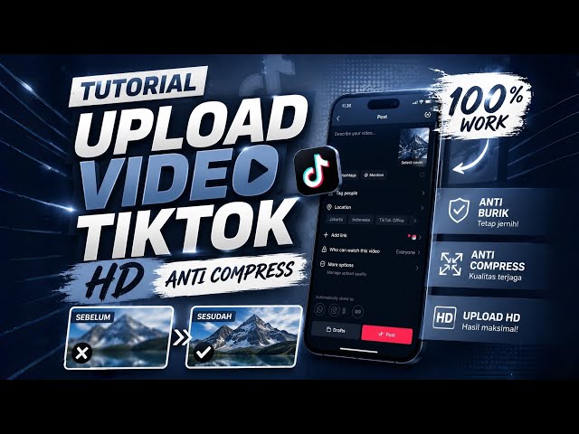 LATEST 2026 TIKTOK HD VIDEO UPLOAD TUTORIAL: NO COMPRESSION USING EXTENSIONS