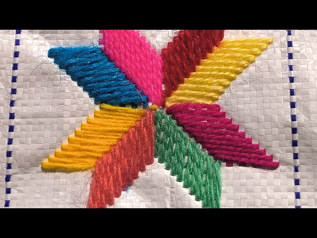 New woollen embroidery design