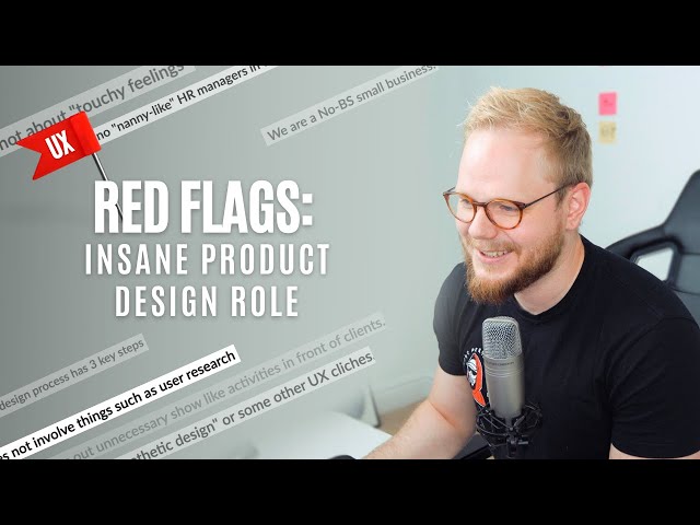 UX Job Red Flags: Insane Product Designer Role