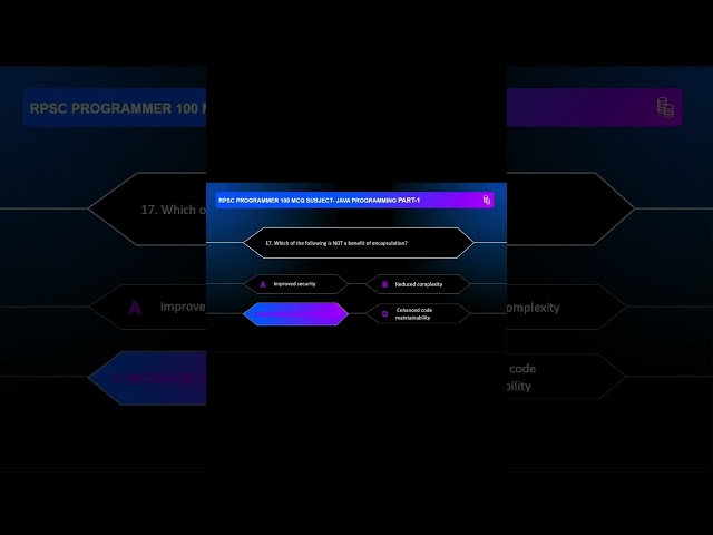 RPSC PROGRAMMER JAVA 8 MCQ #rpscprogrammer#rpscprogrammer2024 #rajasthanexam #rajasthanpaperleak