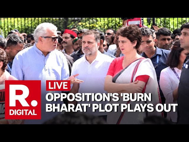 LIVE: Rahul Gandhi, INDIA bloc MPs March To EC, Demand CEC Gyanesh Kumar's Ouster Over SIR Row