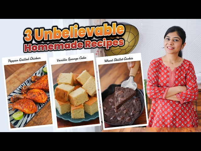 यकीन ही नहीं हुआ घर पर बना हुआ है | 3 Unbelievable Homemade Recipes✨