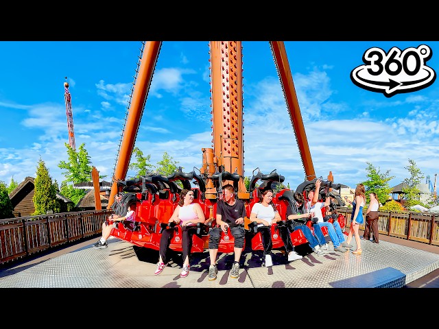 Aztec Swing - Energylandia 2025 (360°) (POV) (Zator, Poland) Insta360 X5